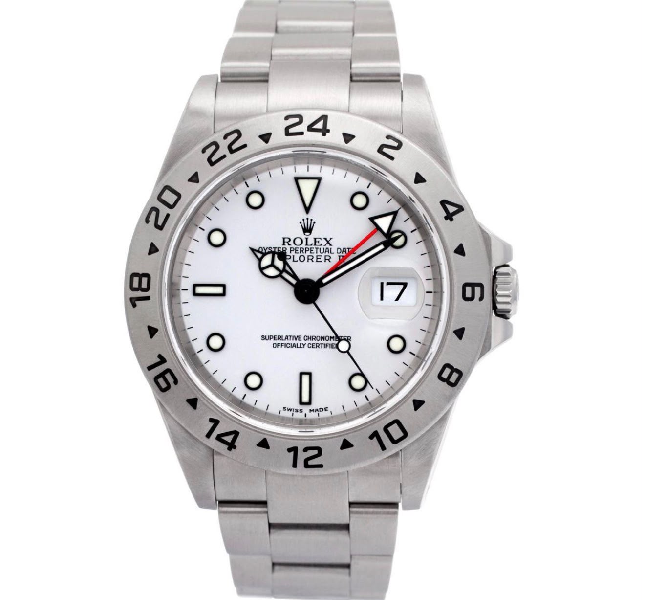 Rolex Explorer II 16570 Stainless Steel Watch
