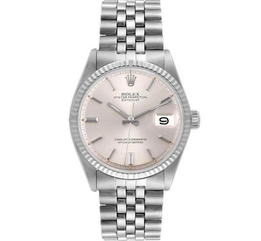 Rolex Datejust 1601 Stainless Steel & White Gold Watch