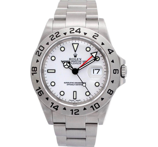 Rolex Explorer II 16570 Stainless Steel Watch